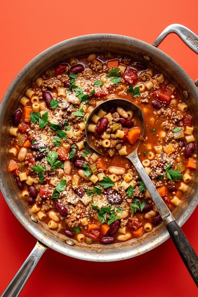 Pasta e Fagioli (Olive Garden Copycat)