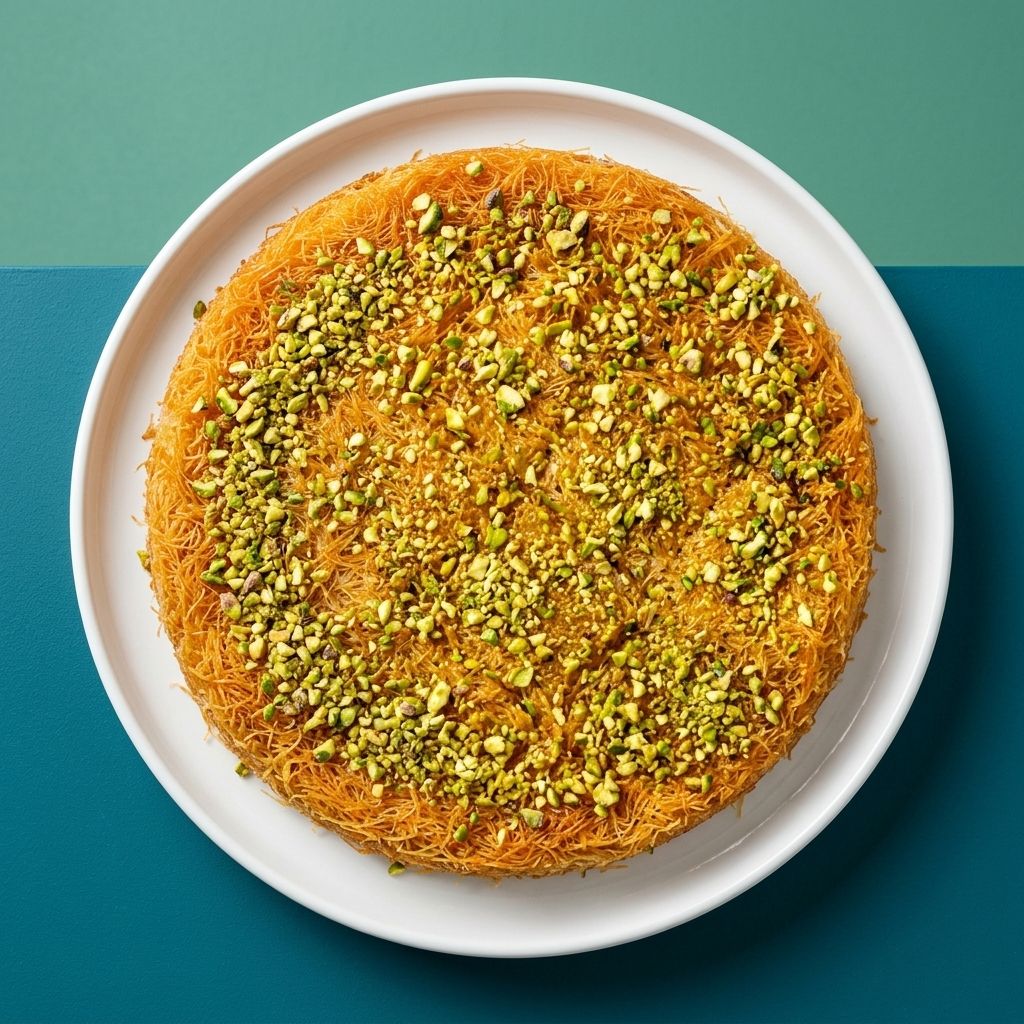 Lebanese Homemade Knafeh