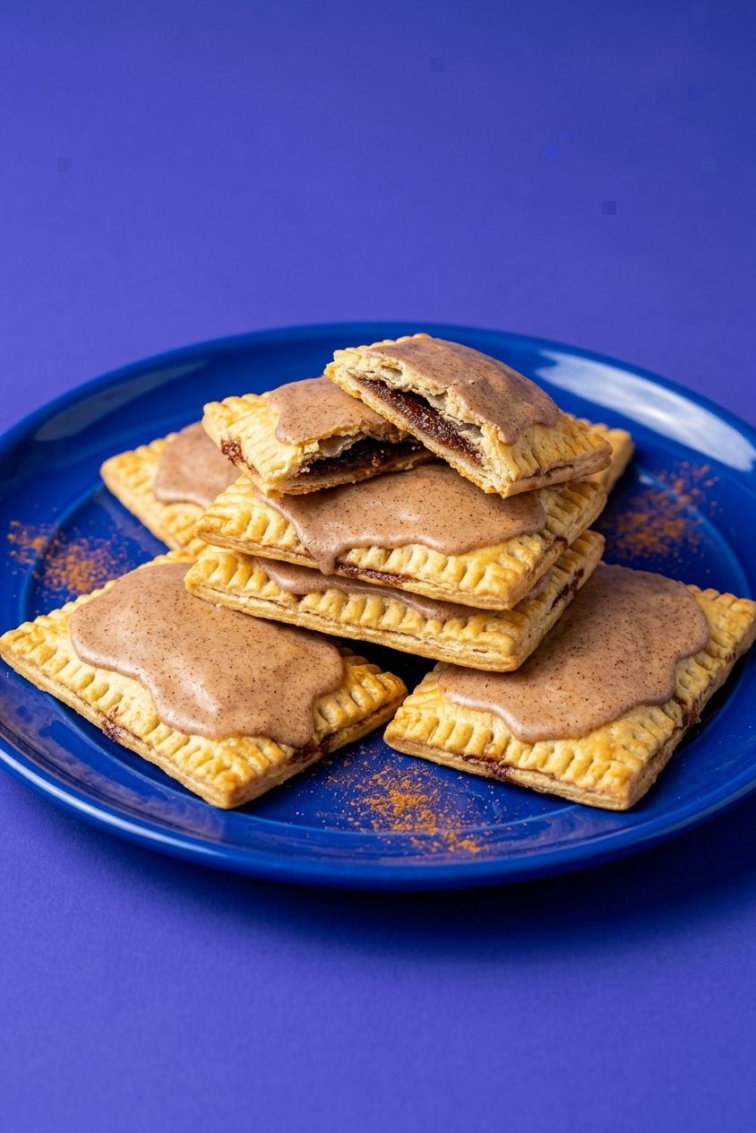 Homemade Frosted Brown Sugar Cinnamon Pop Tarts