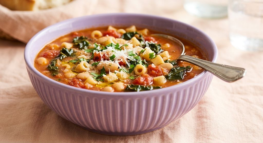 Pasta e Fagioli (Italian Pasta and Beans)