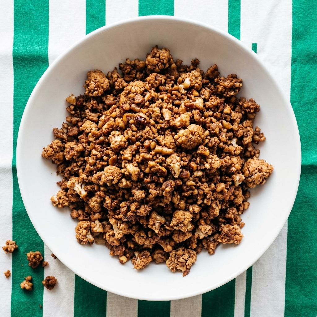Cauliflower Walnut Vegetarian Taco Meat