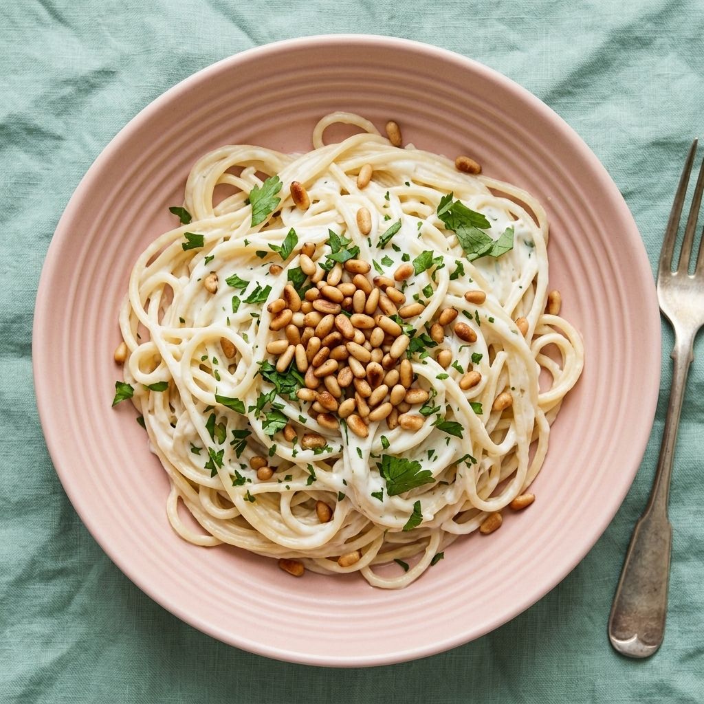 Pasta with Yogurt Sauce Recipe