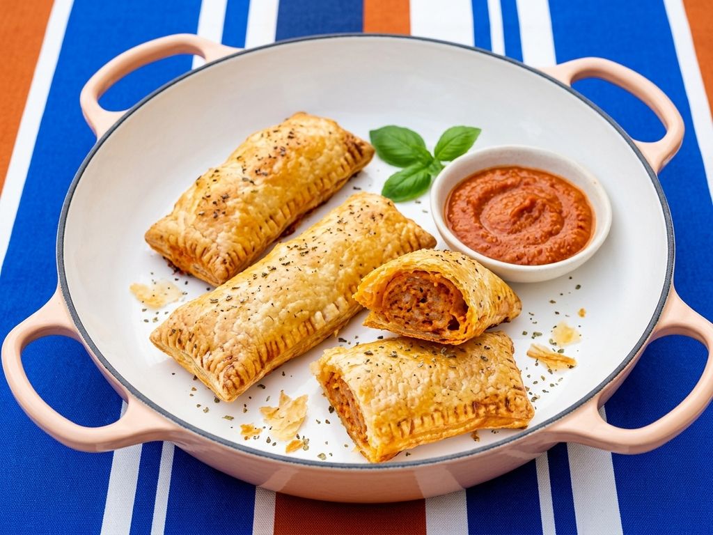 Marcus Wareing's Sobrasada Sausage Rolls with Sun-dried Tomato Ketchup