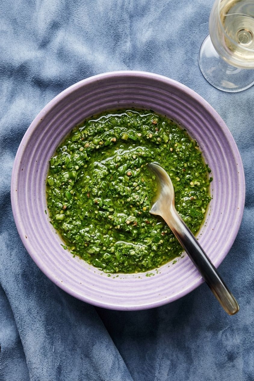 Zhoug! (Spicy Cilantro Sauce)