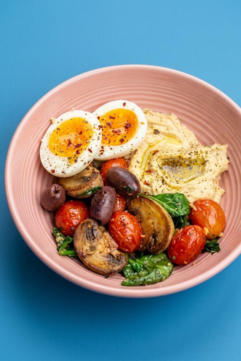 Mediterranean Savory Breakfast Bowls