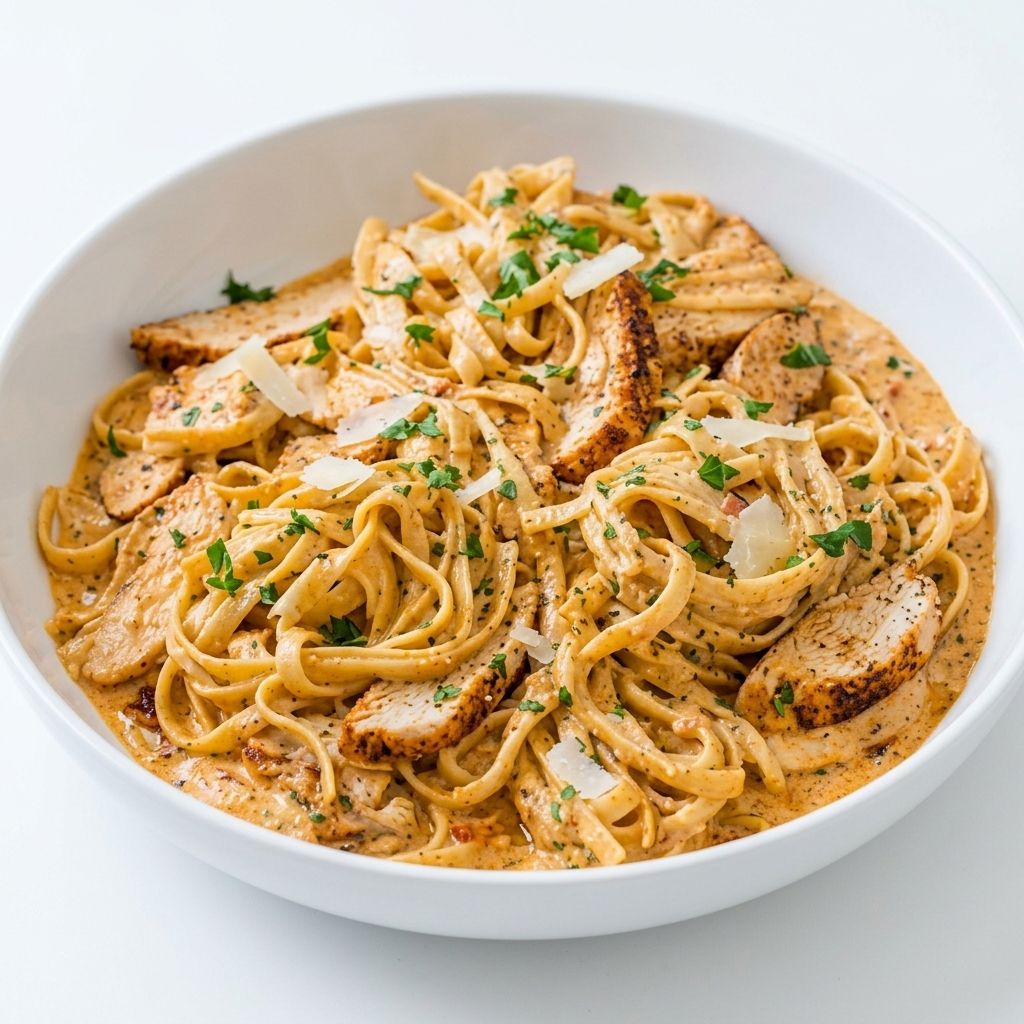 Creamy Cajun Chicken Pasta