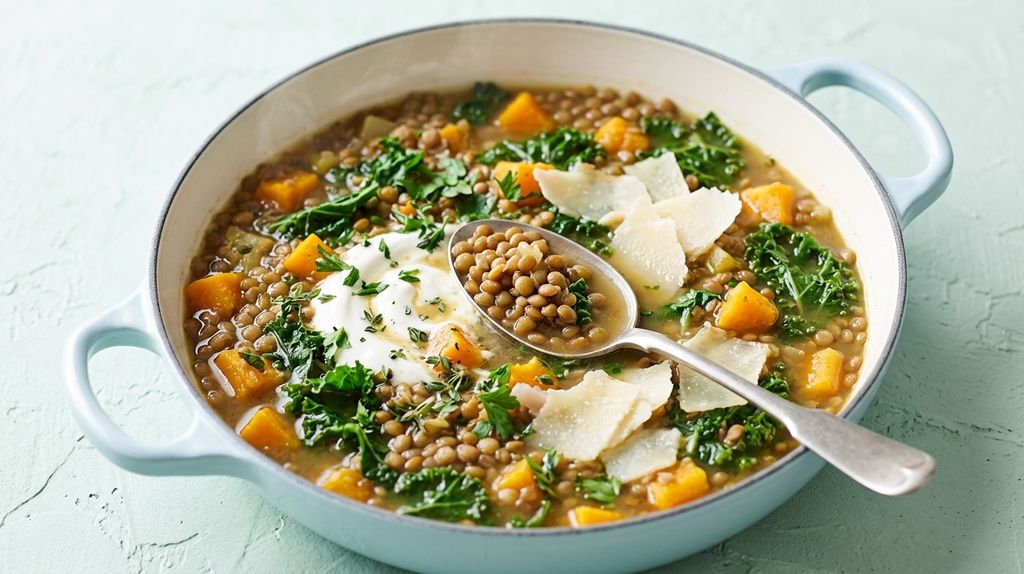 The Best Detox Crockpot Lentil Soup