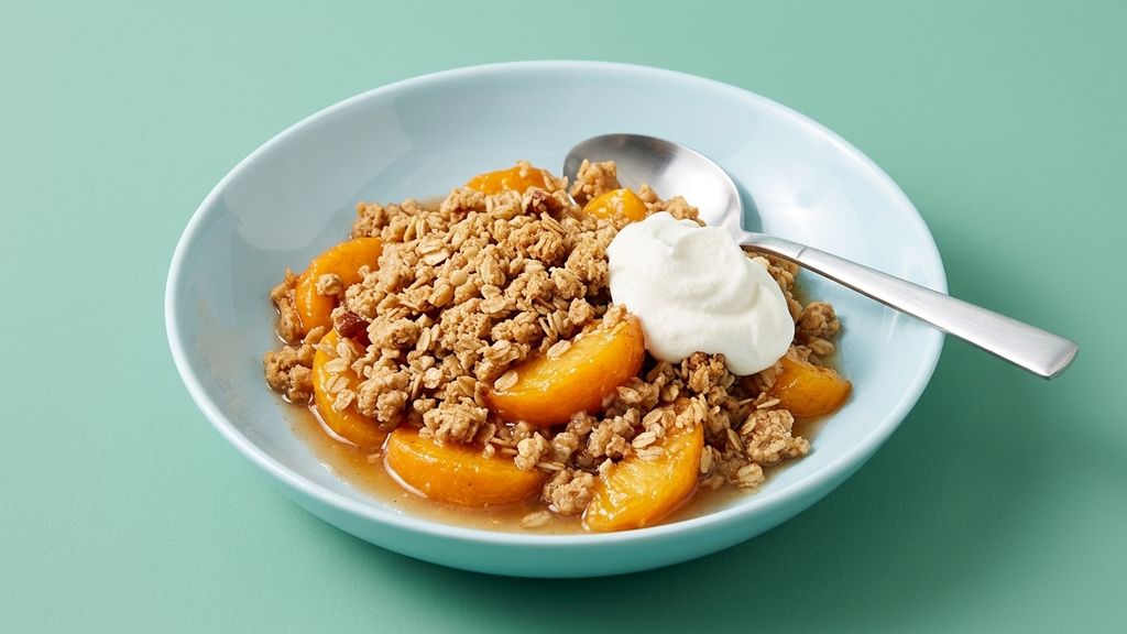 The Best Peach Crisp Recipe
